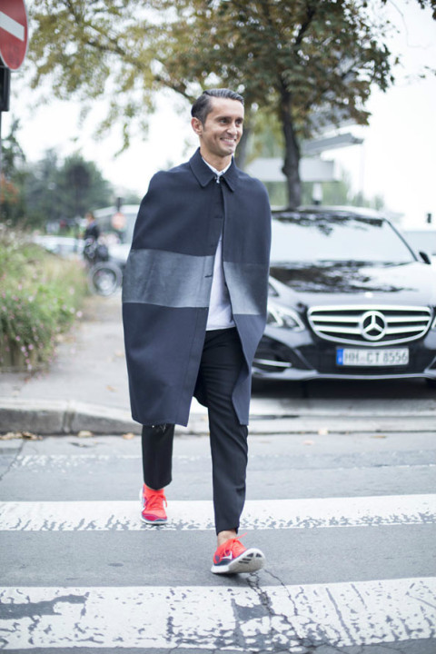 2013巴黎、米兰双城型男秋冬街拍精选