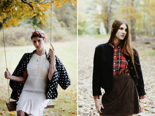 温暖呵护的复古写真 Mayflower Supply Fall Lookbook