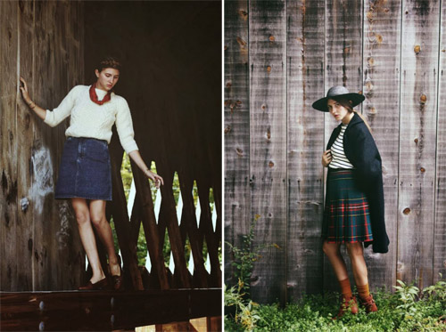 温暖呵护的复古写真 Mayflower Supply Fall Lookbook