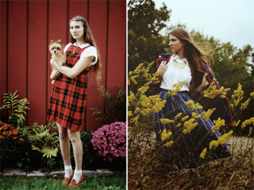 温暖呵护的复古写真 Mayflower Supply Fall Lookbook