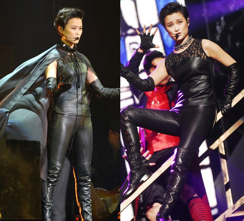 李宇春穿搭五大看点 看纪梵希打造从亮片到火焰的中性装扮