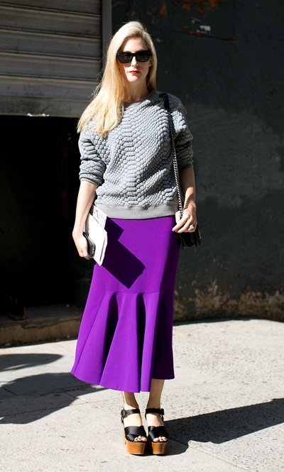 就是要搭出独特范儿 看时装周场外造型解析