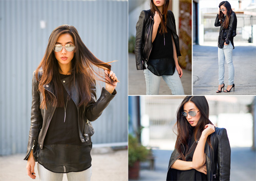 时尚博主Jenny Ong搭配志 简约干练的都市风格