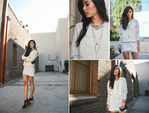 时尚博主Jenny Ong搭配志 简约干练的都市风格