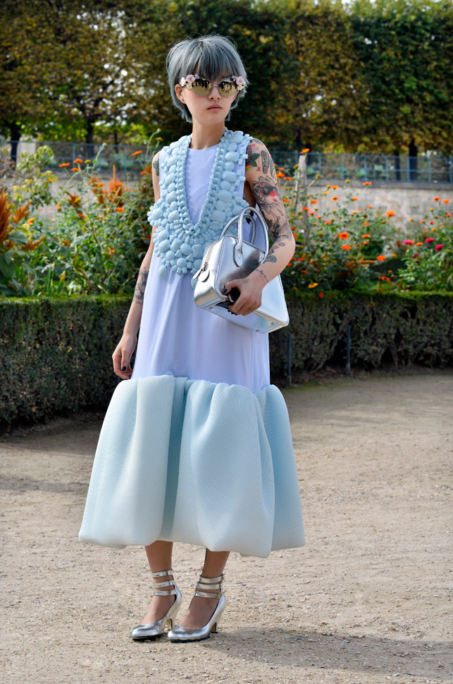 巴黎潮人秋冬街拍 时尚男女优雅有型