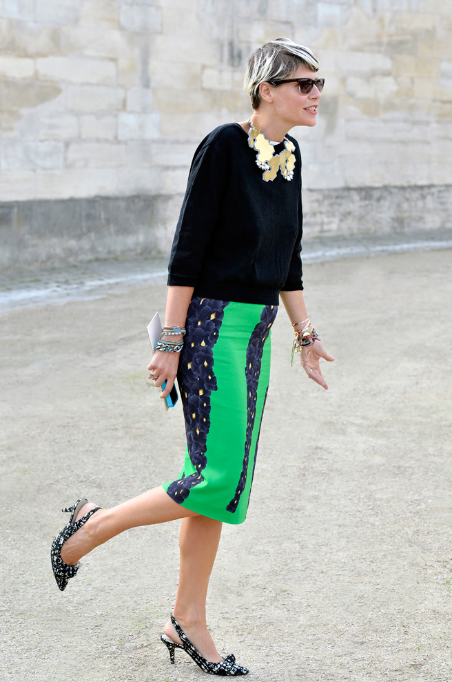 巴黎潮人秋冬街拍 时尚男女优雅有型