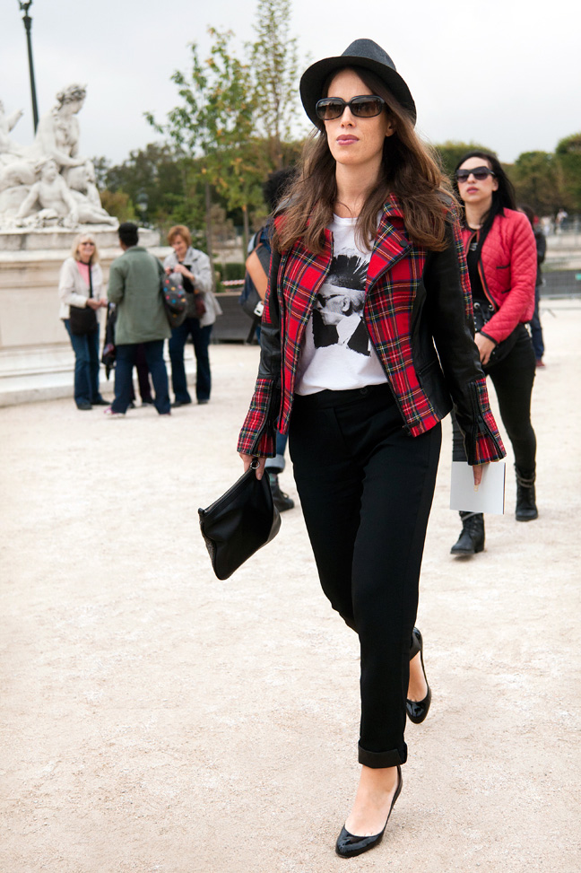 巴黎潮人秋冬街拍 时尚男女优雅有型