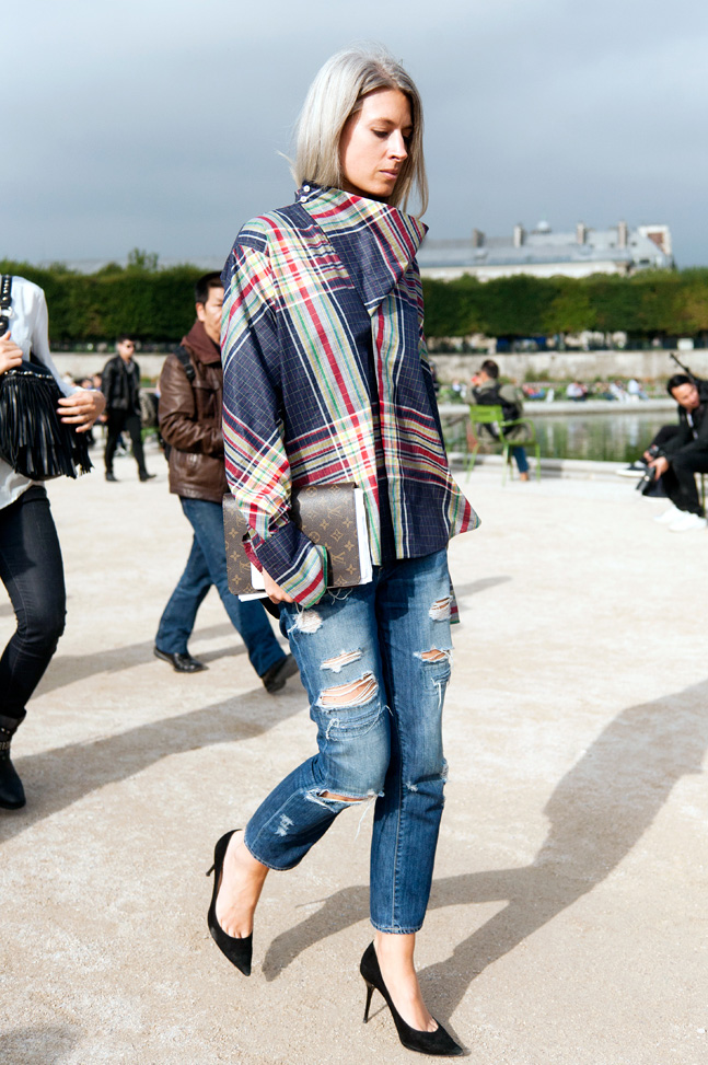 巴黎潮人秋冬街拍 时尚男女优雅有型