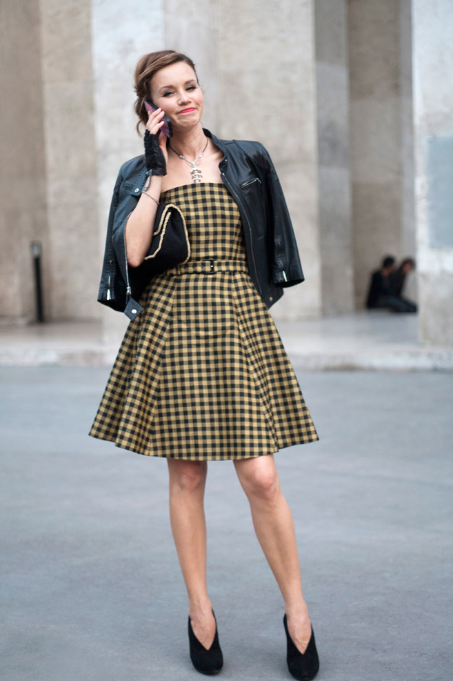 巴黎潮人秋冬街拍 时尚男女优雅有型