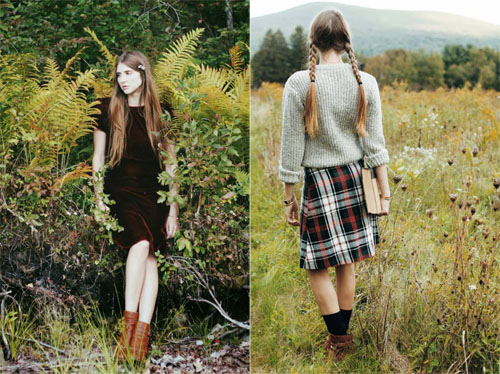 温暖呵护的复古写真 Mayflower Supply Fall Lookbook