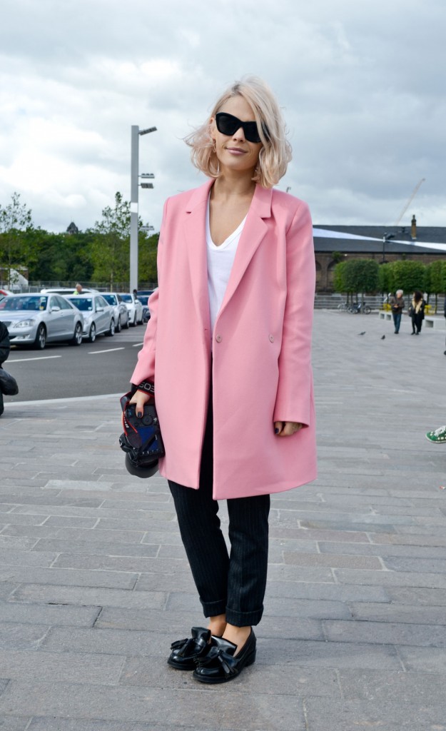 纽约潮人街拍 优雅的街头时尚着装