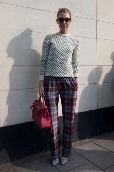 欧美潮人毛衣街拍 搭出个人魅力