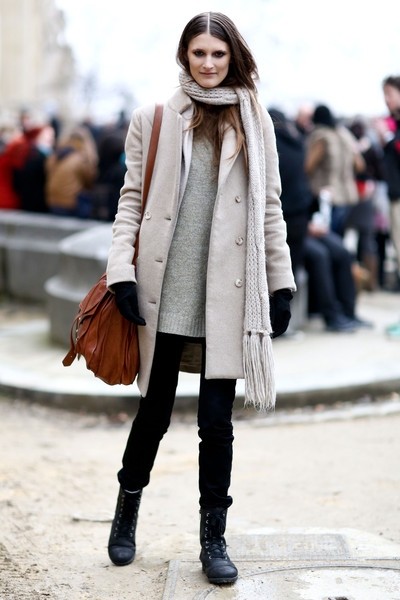 欧美潮人毛衣街拍 搭出个人魅力