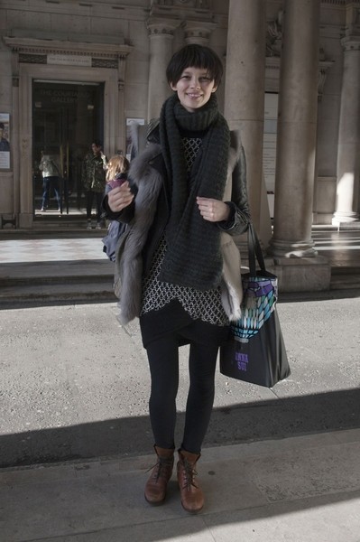 欧美潮人毛衣街拍 搭出个人魅力