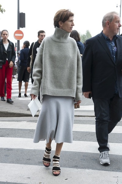 欧美潮人毛衣街拍 搭出个人魅力