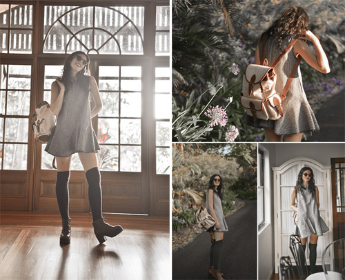 清新可爱的阳光女孩。Elle-May Leckenby搭配志