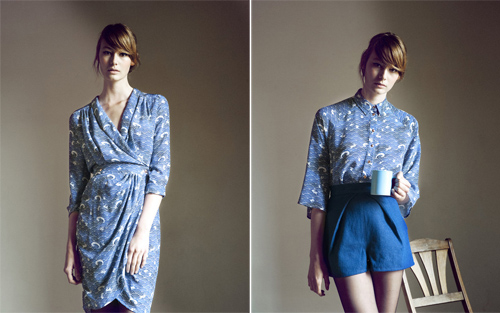 Heinui 2013 LookBook 你眼中的蓝色魅力