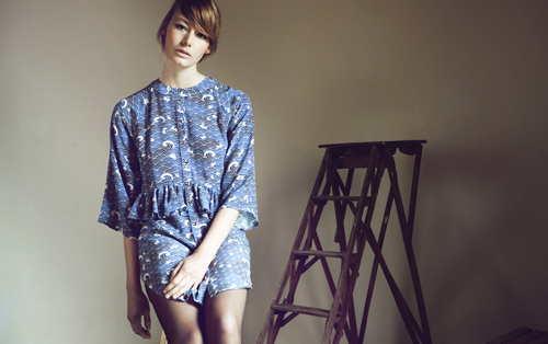 Heinui 2013 LookBook 你眼中的蓝色魅力