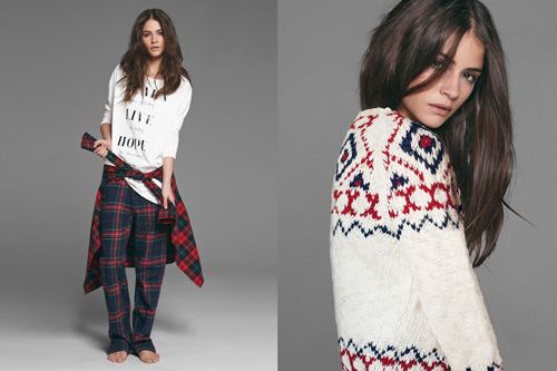 温暖过冬 oysho 2013 LookBook