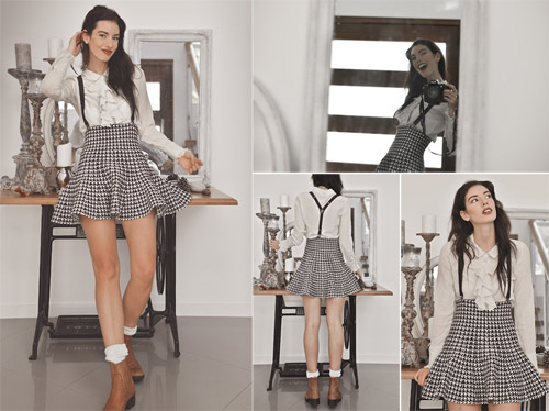 清新可爱的阳光女孩。Elle-May Leckenby搭配志