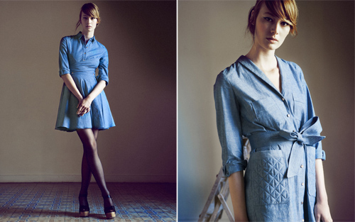 Heinui 2013 LookBook 你眼中的蓝色魅力