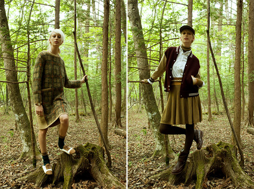 森林精灵 Iliann Loeb 2013 LookBook