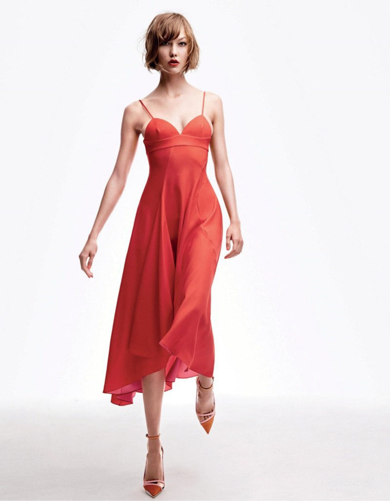 美国超模Karlie Kloss演绎《Vogue Japan》大片