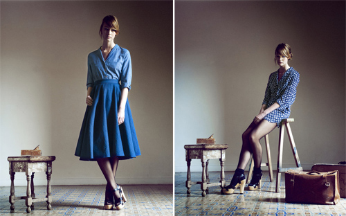 Heinui 2013 LookBook 你眼中的蓝色魅力