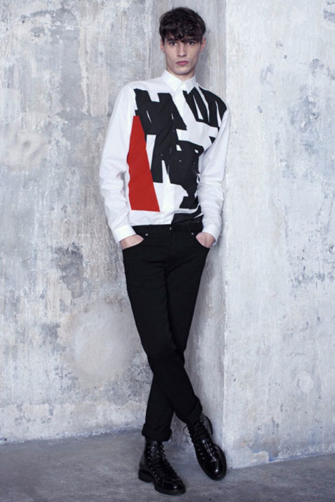 Dior Homme 2014 早秋造型搭配 融入欧洲学院风格