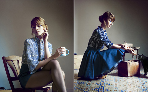 Heinui 2013 LookBook 你眼中的蓝色魅力