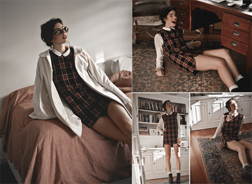 清新可爱的阳光女孩。Elle-May Leckenby搭配志