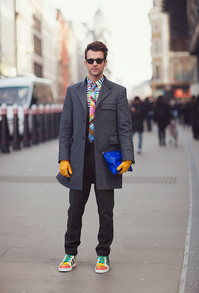 2013年12月欧美型男街拍 冬季里的潮范儿混搭秀