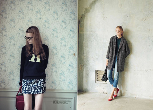 休闲舒适都市风。IENA SLOBE 2013 LookBook