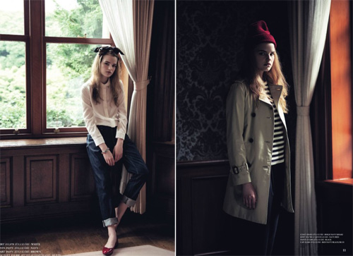 休闲舒适都市风。IENA SLOBE 2013 LookBook