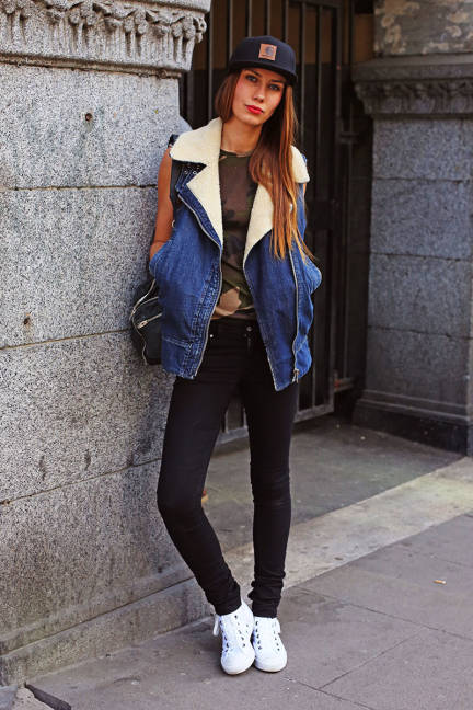 2013年12月中旬ELLE杂志时尚街拍 看全球潮人街头冬季风格搭配