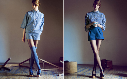 Heinui 2013 LookBook 你眼中的蓝色魅力