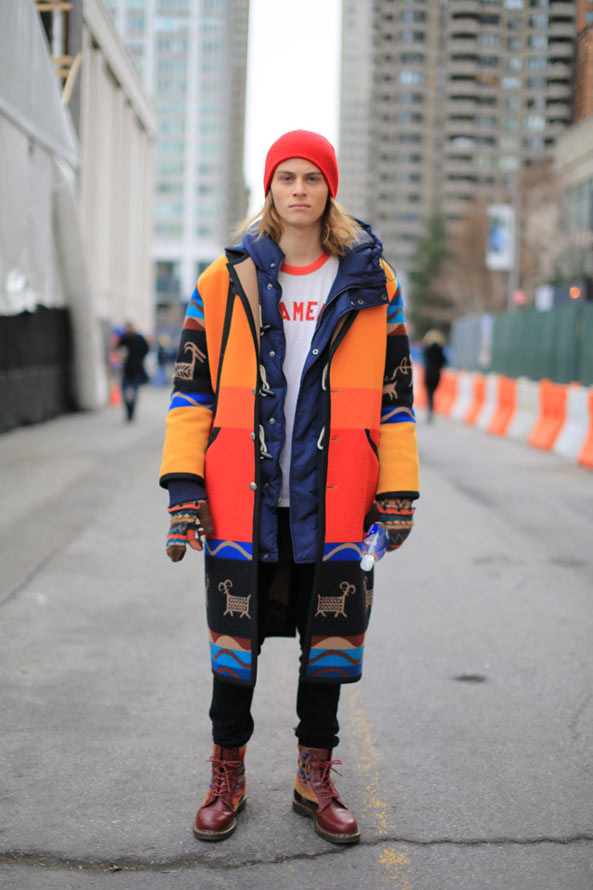 欧美型男街拍 张张都有气场