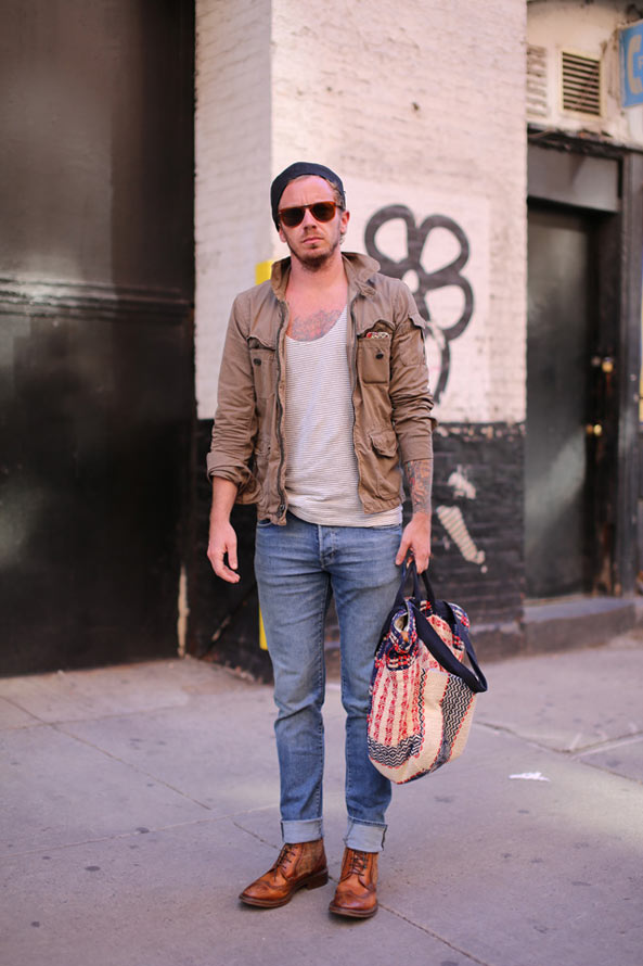 欧美型男街拍 张张都有气场