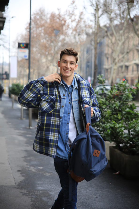 欧美型男街拍 张张都有气场