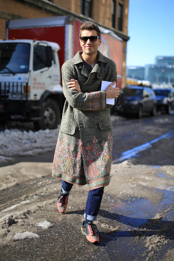 欧美型男街拍 张张都有气场