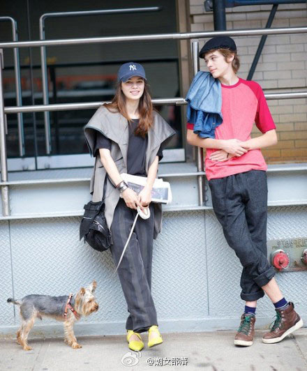 冬季暖的好有情意！闪光必看的情侶街拍秀