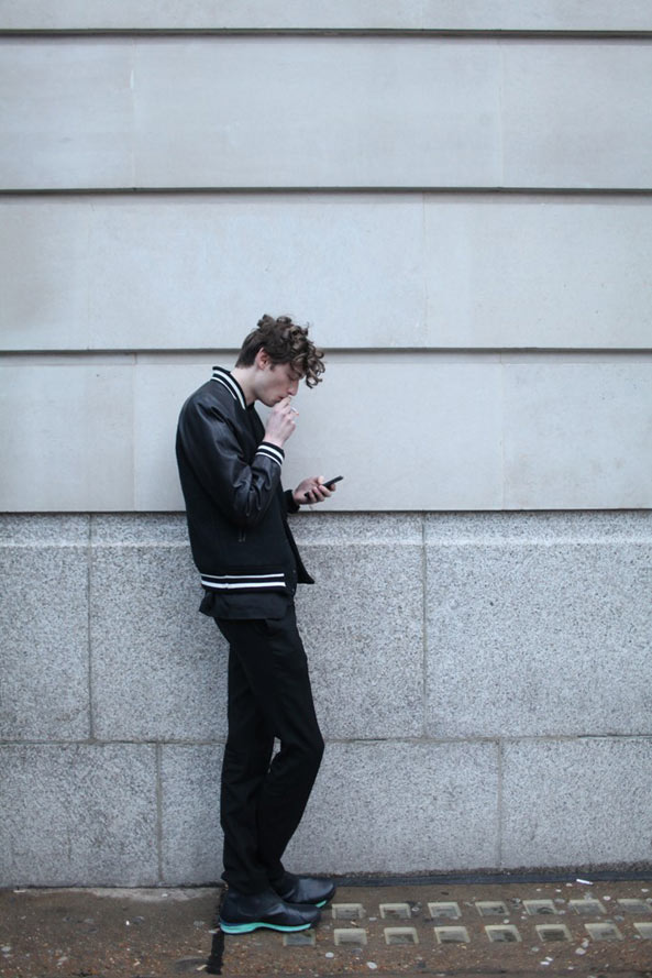 2014秋冬伦敦型男街拍:欧陆潮男時尚穿搭第一弹！