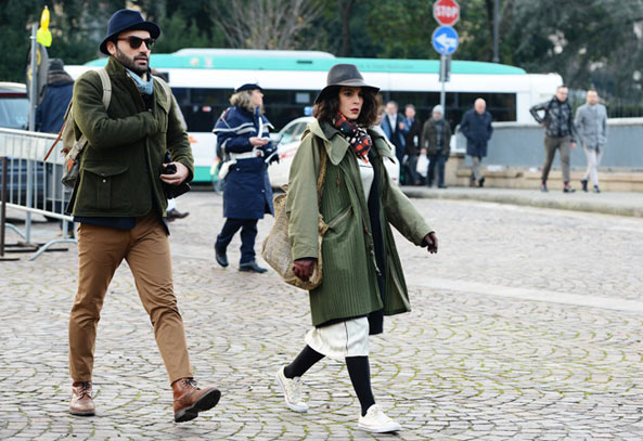 Pitti Uomo 85街拍：2014秋冬男装周 型人们穿搭大直击！