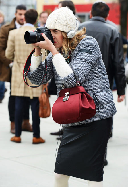 Pitti Uomo 85街拍：2014秋冬男装周 型人们穿搭大直击！