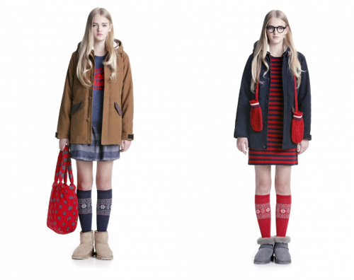 都市休闲少女风。CHOCOOLATE 秋冬LookBook