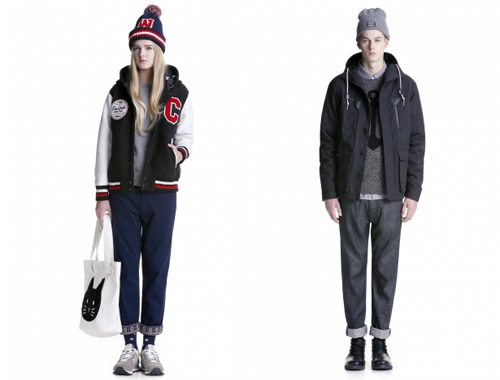 都市休闲少女风。CHOCOOLATE 秋冬LookBook