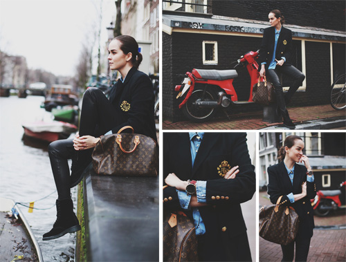 墨西哥时尚博主Andy Torres搭配志 冬日里的小精灵