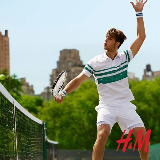 潮流运动风 H&M Sport 2014 运动造型搭配