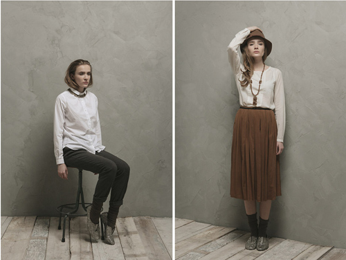 自然色系搭配法则。Pomandère LookBook