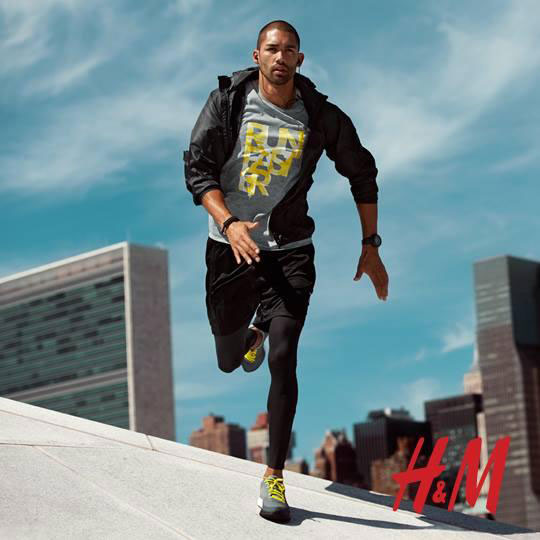 潮流运动风 H&M Sport 2014 运动造型搭配